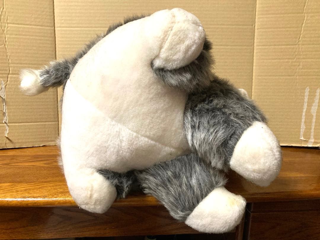 新品 80年代 ビンテージ 東京キング シベリアンハスキー ぬいぐるみ 当時物