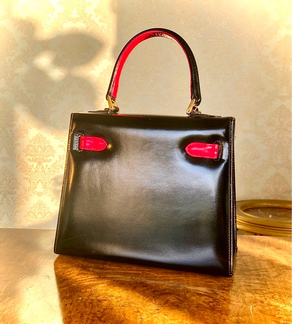 【訳あり•得】2点セット クロコダイルバッグ × バイカラー