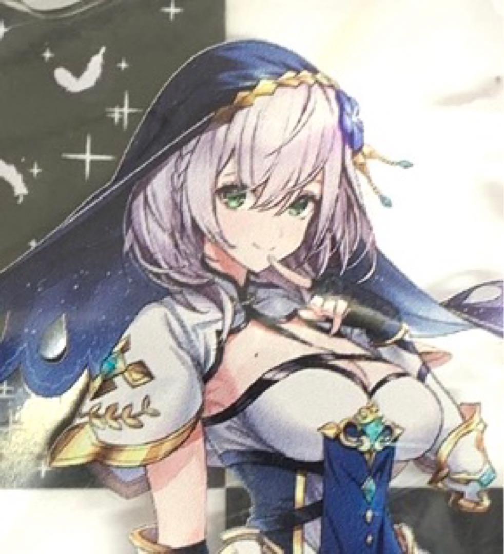 ホロライブ　白猫プロジェクト　アクリルスタンド アクスタ　白銀ノエル　当選品