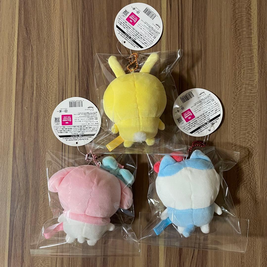 ちいかわ サンリオキャラクターズ ぷちミニマスコット 5点セット