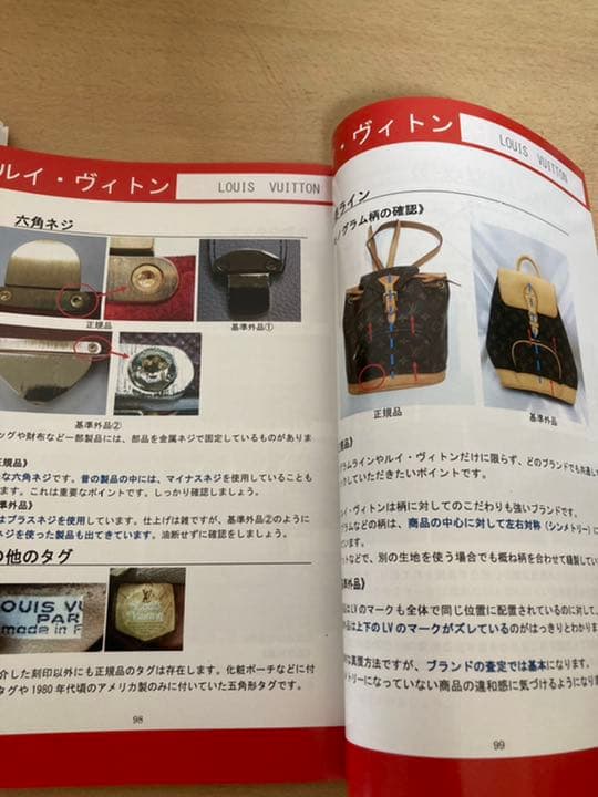 ブランド真贋鑑定マニュアル 他