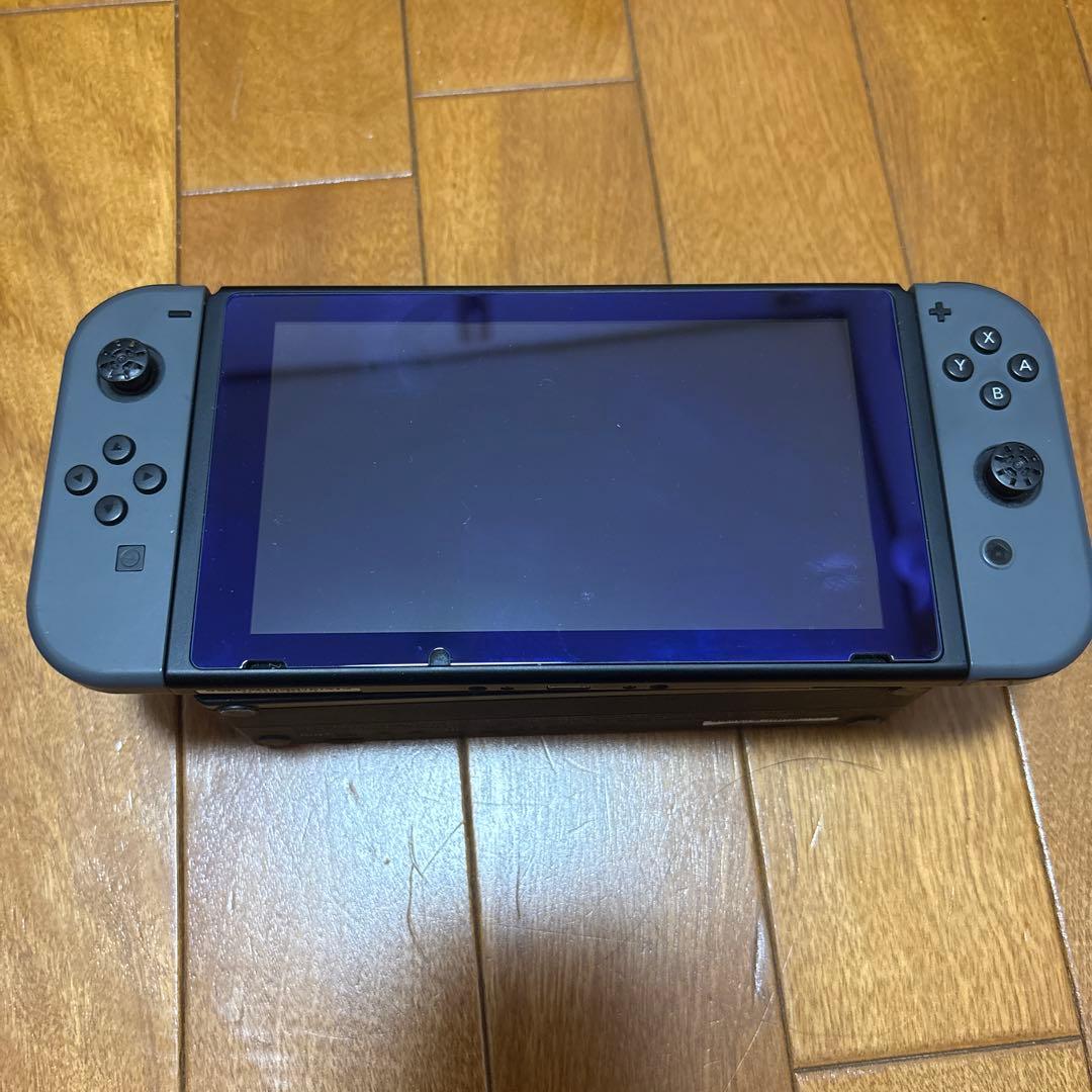 Nintendo Switch 本体 グレー 付属品あり　動作確認済み　動作良好