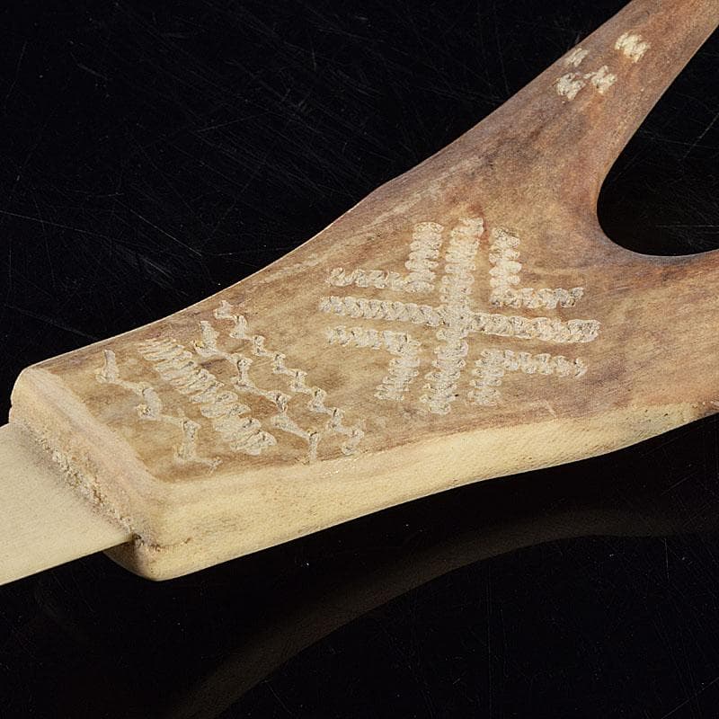 北欧伝統工芸 トナカイ鹿角 ペーパーナイフ V 9292 アンティーク おもちゃ