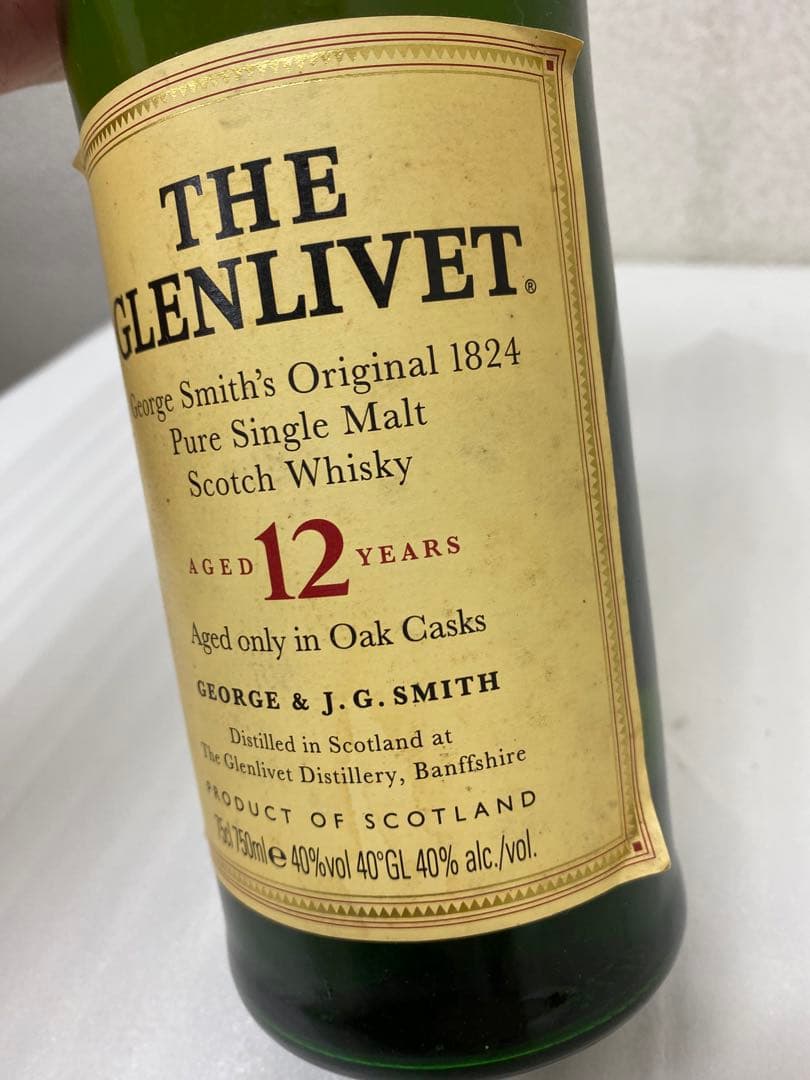 3-2133 グレンリベット 12年 旧ラベルの通販はau PAY マーケット