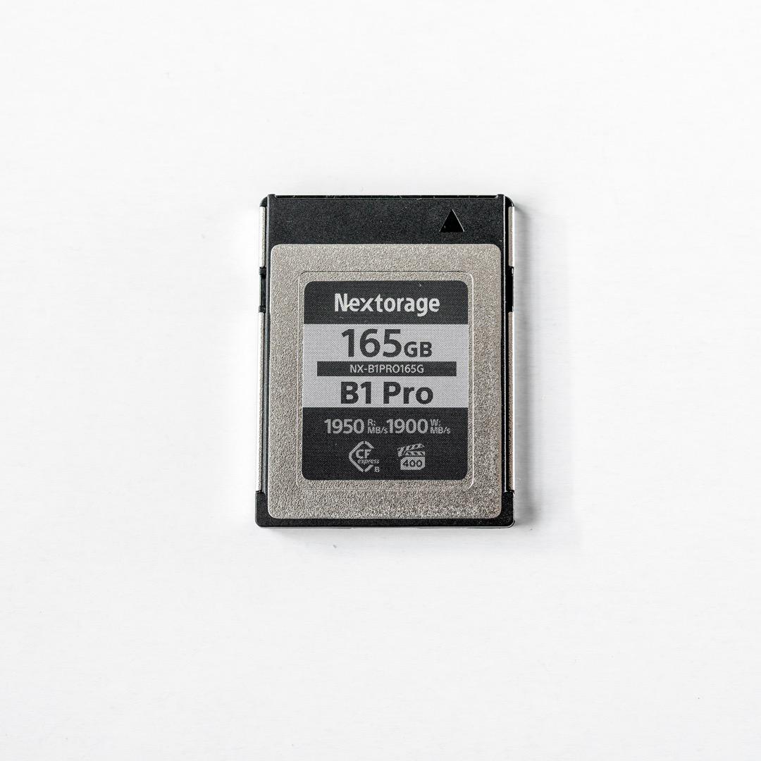 CF express カードtypeb 165GB B1 Pro Nextorage、CFexpress Type B