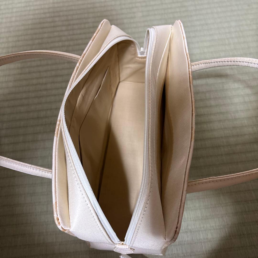 期間限定お値下げ中です！西陣織 正絹 花柄 ハンドバッグ