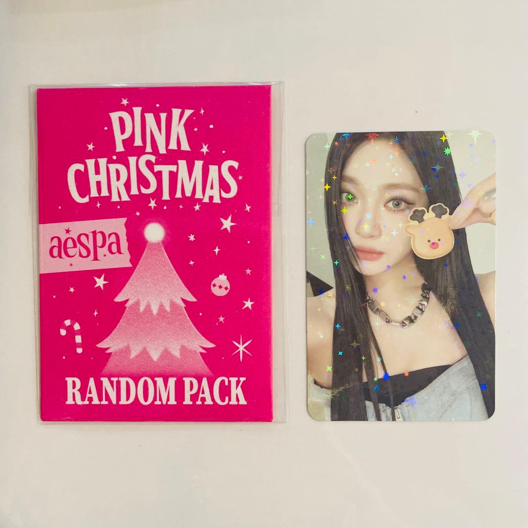 公式》 aespa ピンククリスマス md ニンニン トレカ スペシャル - メルカリ