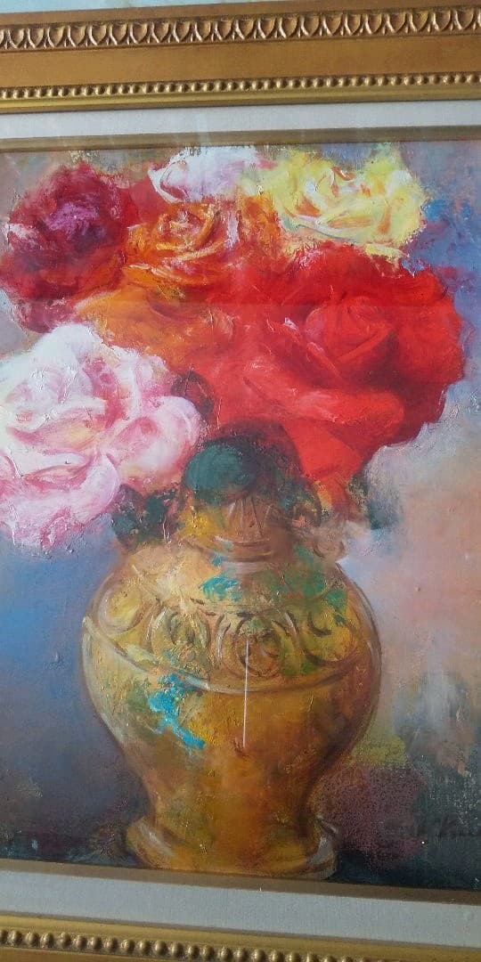 薔薇 (工藤和男画伯作の薔薇)