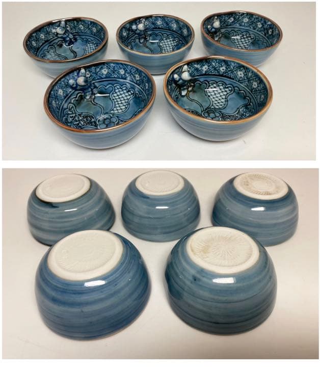 ☆ 加藤利昌 清水焼 祥瑞大皿 1401-300x225.jpg 未使用保管✨清水焼