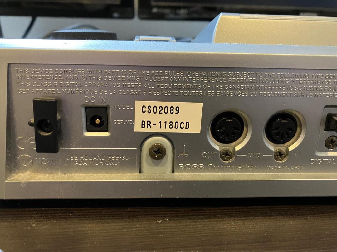 BOSS ボス BR-1180 CD MTR マルチトラックレコーダー