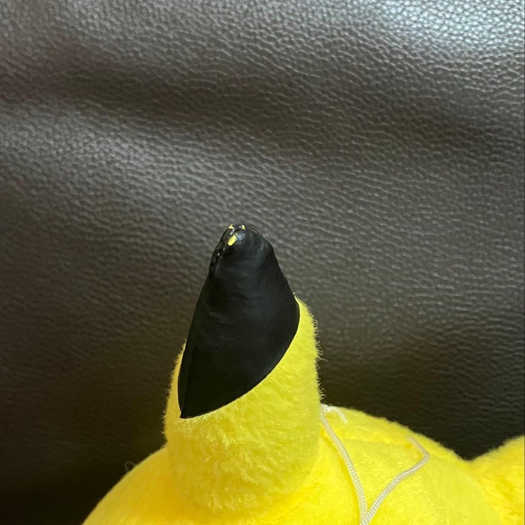 2009 ピカチュウ ぬいぐるみアルセウス映画 コロっとまんまる 合皮耳