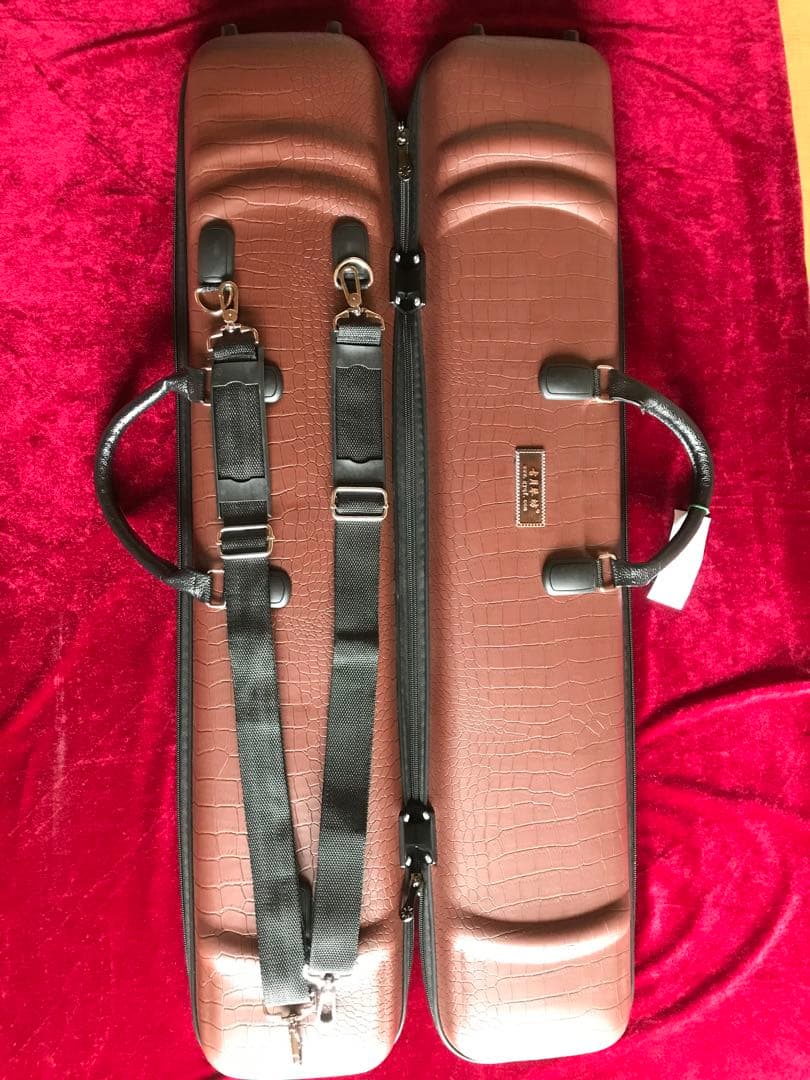 二胡★特選・明清・老紅木★錦蛇皮★古月琴坊・万其興製作★プロ級・演奏級★十年保証