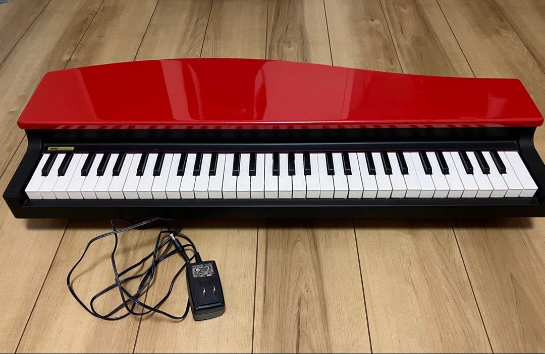 KORG MICROPIANO マイクロピアノ ミニ鍵盤61鍵 レッド