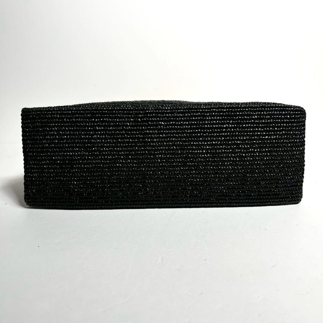 【国内正規品・極美品✨】マルニ スモール バスケット トートバッグ 2way 黒