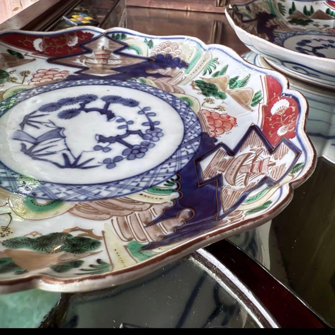 K様へ感謝お嫁入り‼️最強運GOLD伊万里錦手帆かけ舟