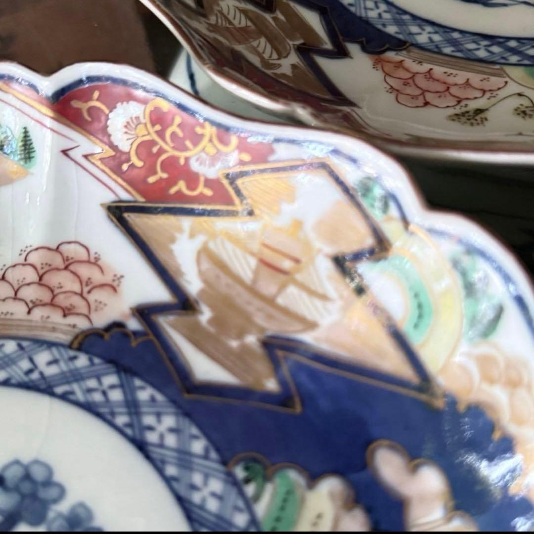 K様へ感謝お嫁入り‼️最強運GOLD伊万里錦手帆かけ舟