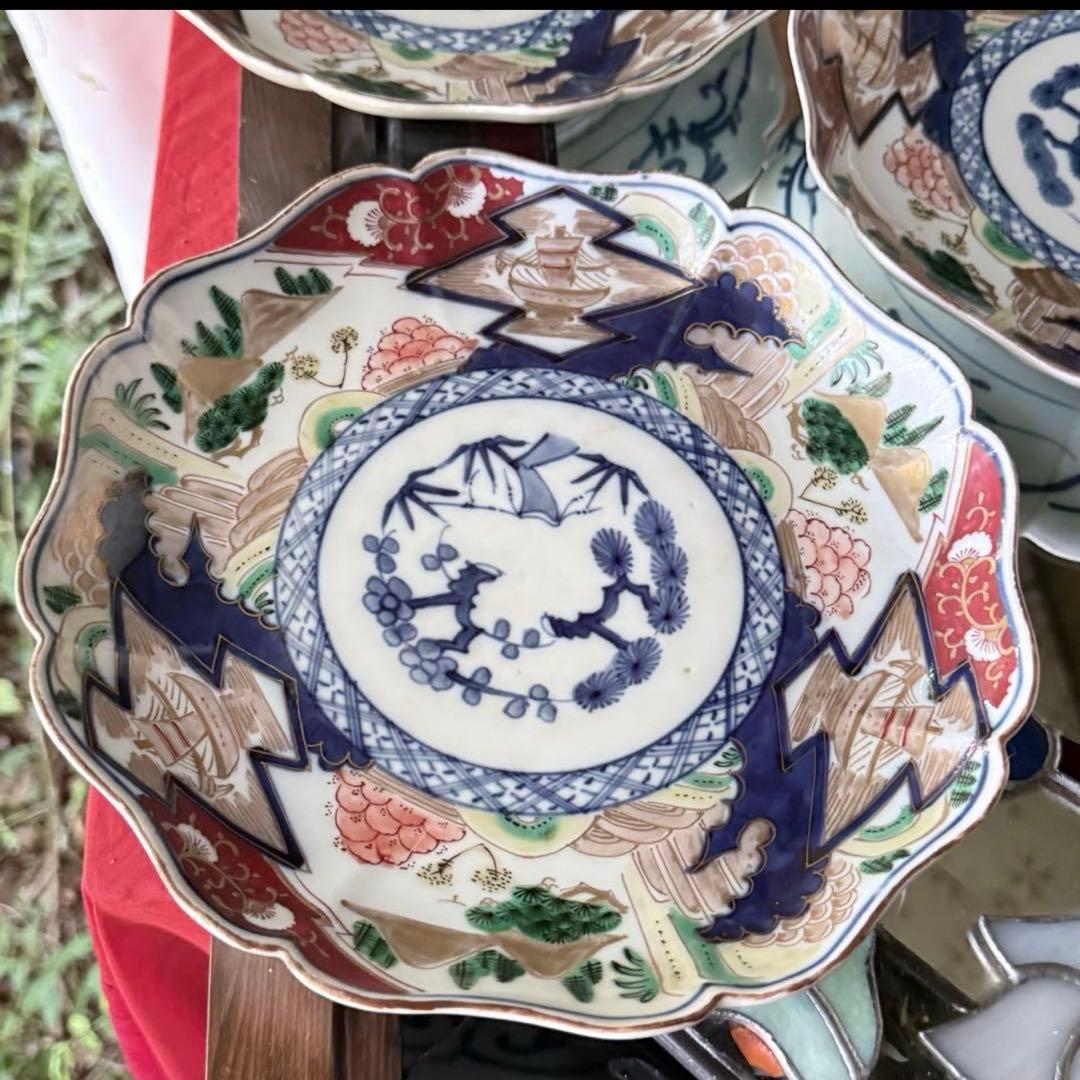 K様へ感謝お嫁入り‼️最強運GOLD伊万里錦手帆かけ舟