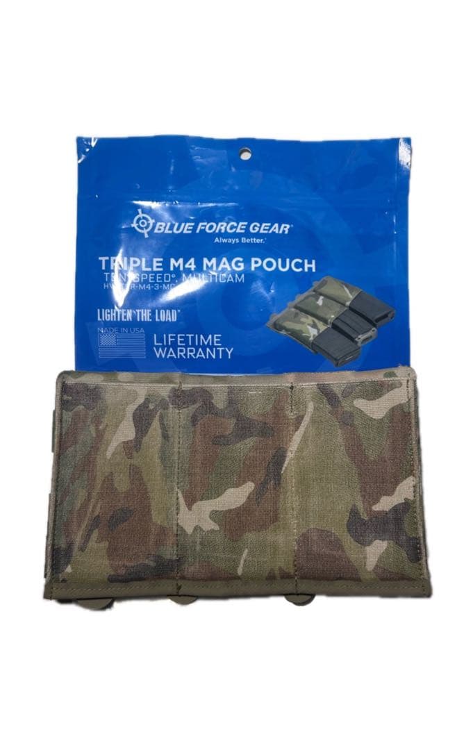 Blue Force Gear Ten-Speed Pouch 米軍実物 Blue Force Gear Stackable Ten-Speed Double M4 Mag Pouch – Legit Kit