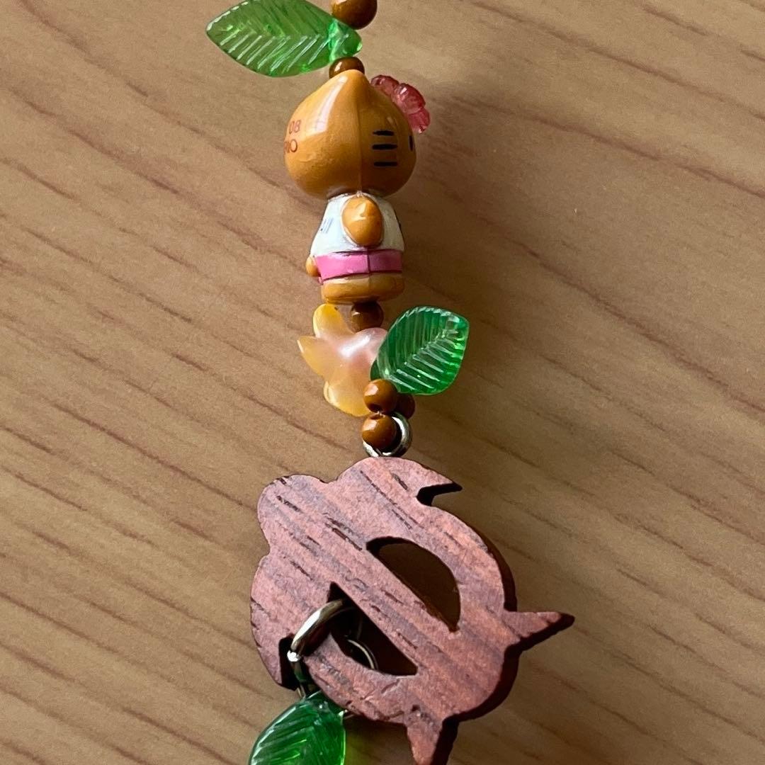 日焼けキティ　ハワイご当地ストラップ