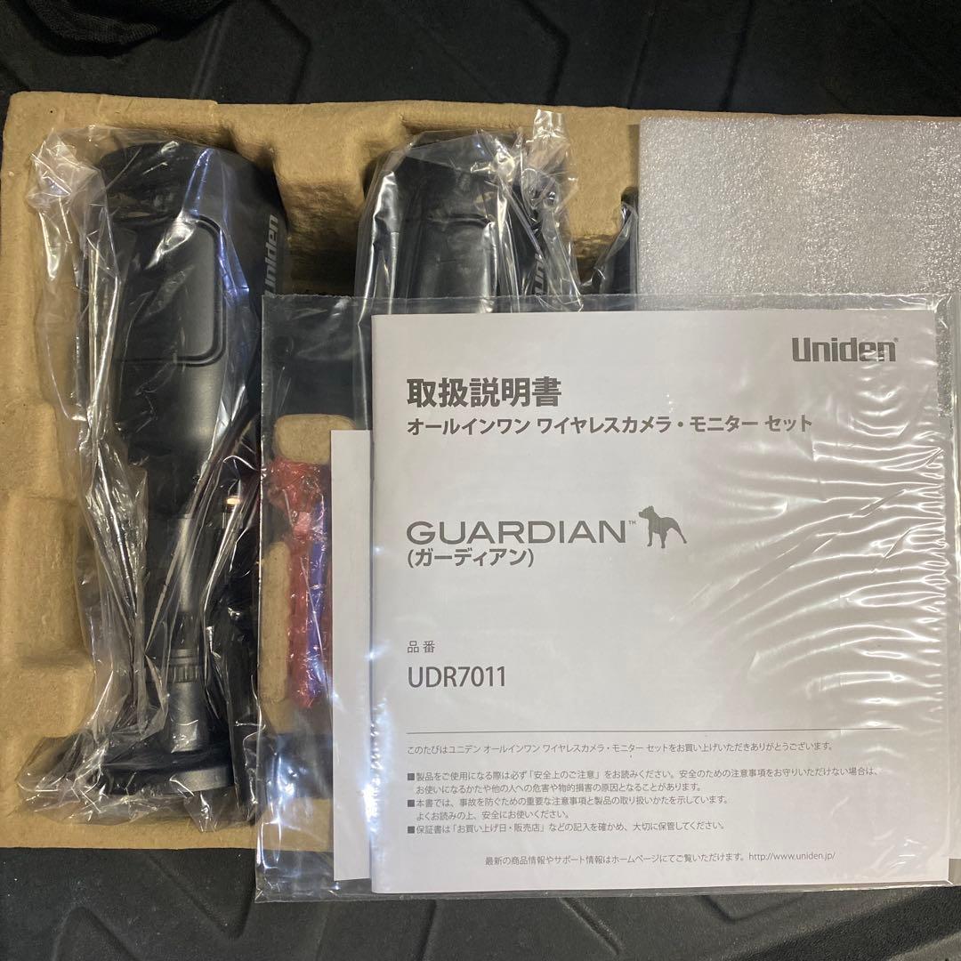 Uniden UDR7011 ワイヤレス 防犯カメラ モニターセット ワイヤレス