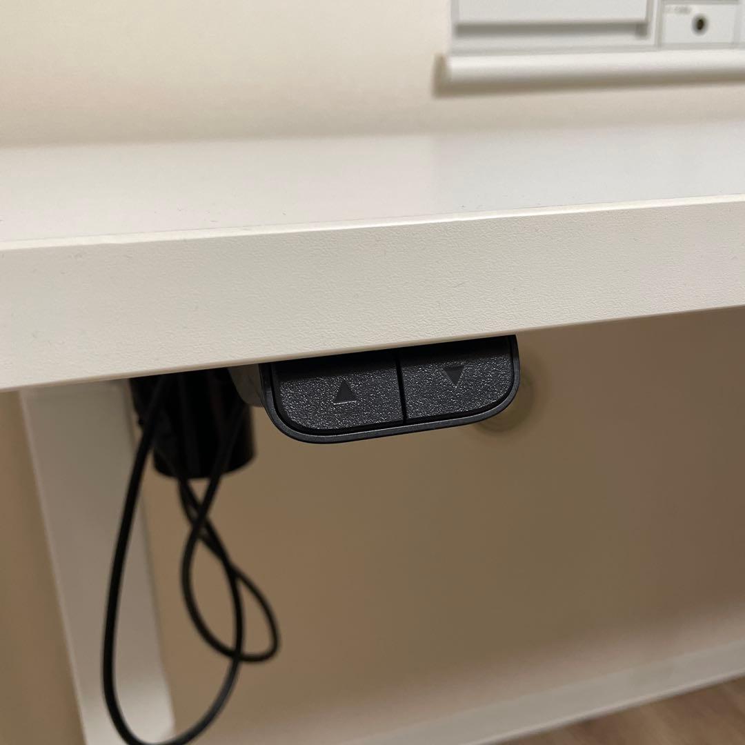 【手渡し】FLEXISPOT EG1 電動昇降デスク ホワイト