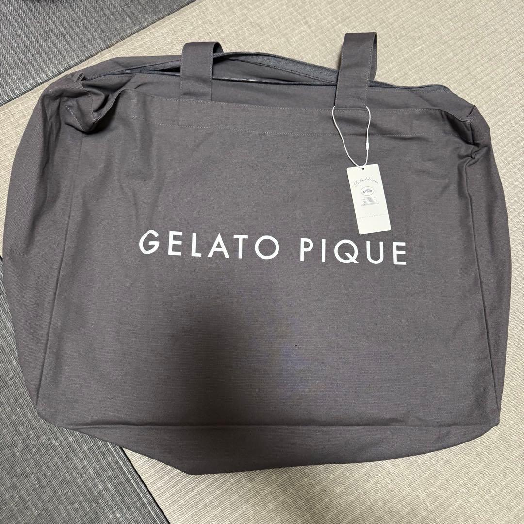 【GELATO PIQUE】もこもこパジャマ上下 靴下 スパッツ4点セット 福袋