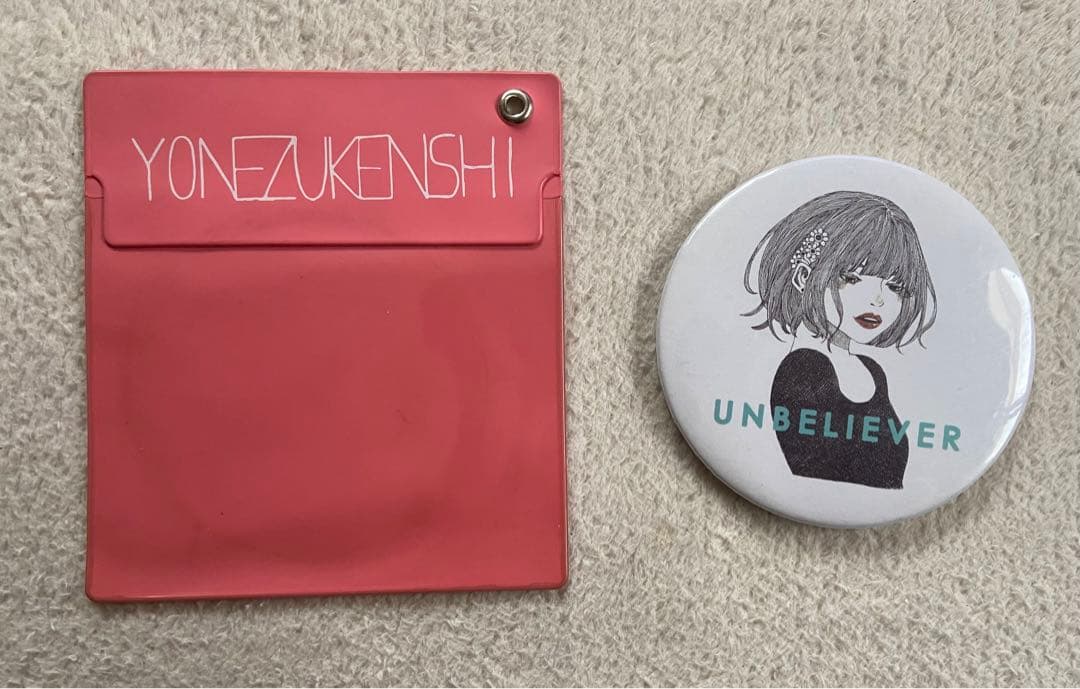 米津玄師　帰りの会　UNBELIEVER 缶ミラー ケース付き