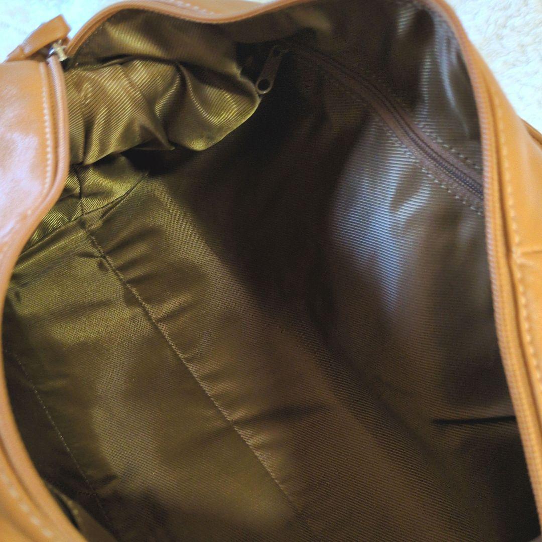 HAMANO 濱野工藝　ボストンバッグ　キャメル　美品✨️