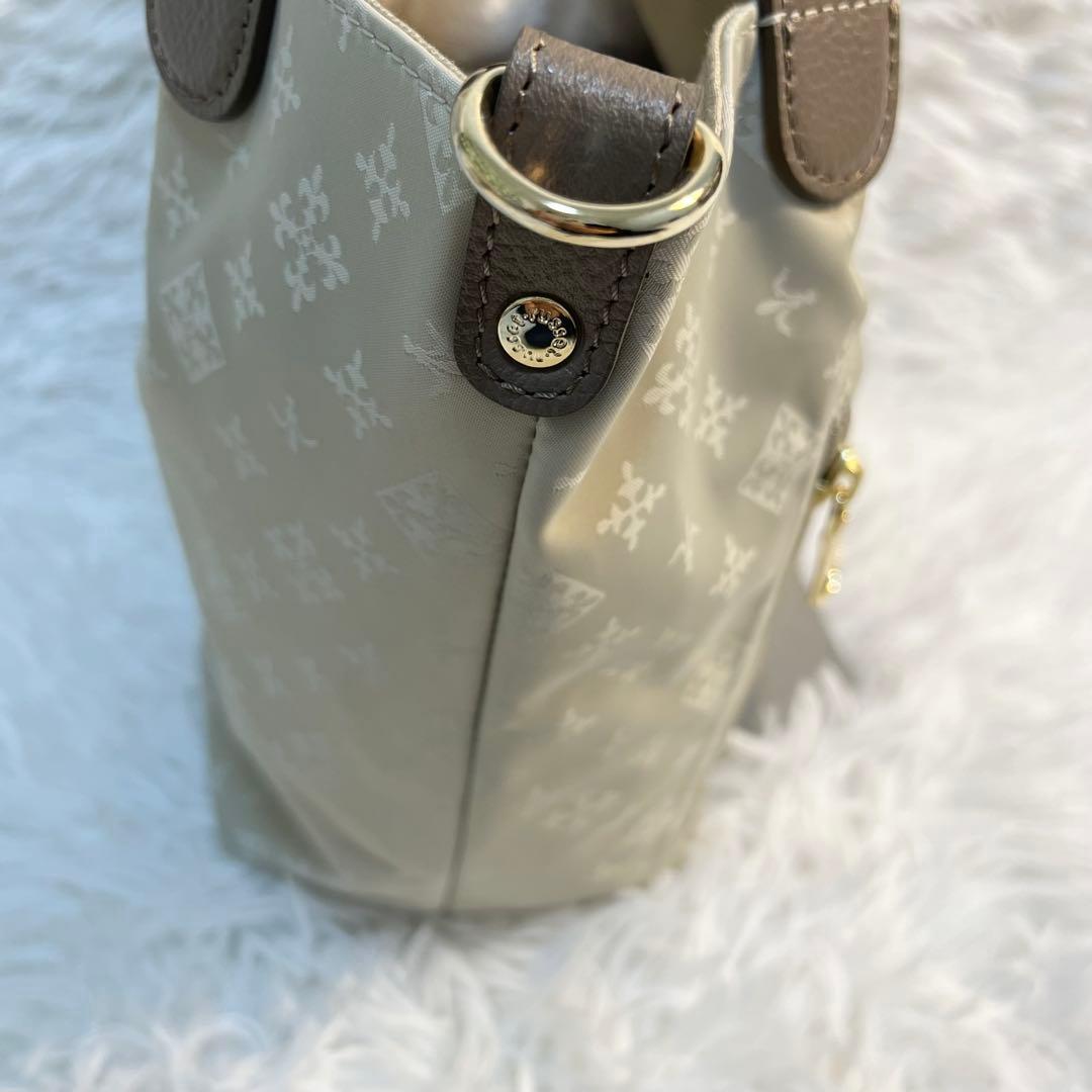 2025AW✨ラシット/ナイロンジャガード2WAYミニトートバッグ/現行/軽量