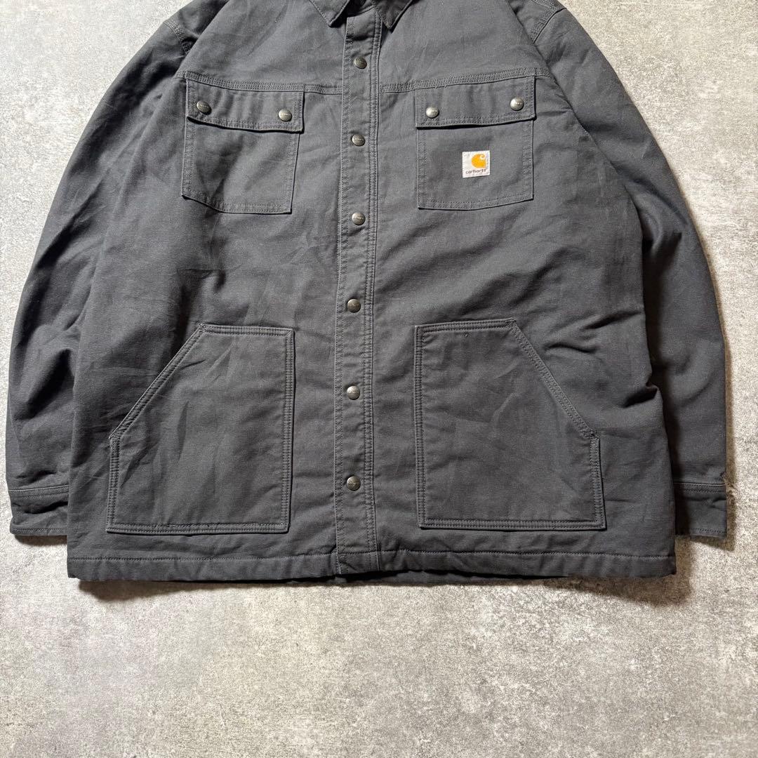 Carhartt カーハート ワークジャケット XL ダークグレー 古着