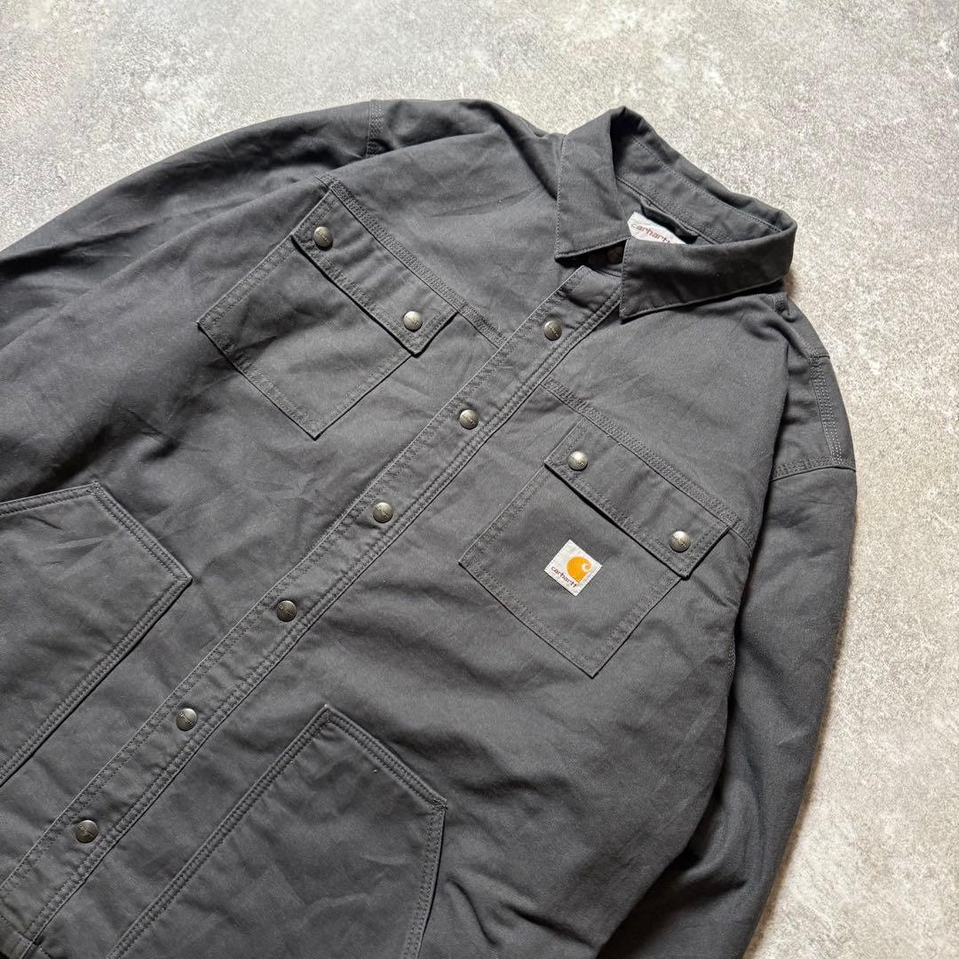 Carhartt カーハート ワークジャケット XL ダークグレー 古着