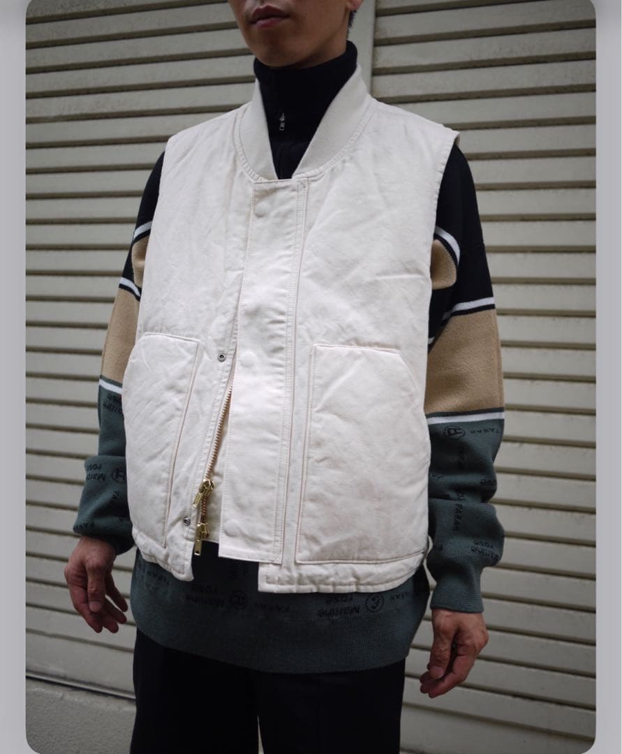 UNUSED DUCK VEST アンユーズド　ダックベスト
