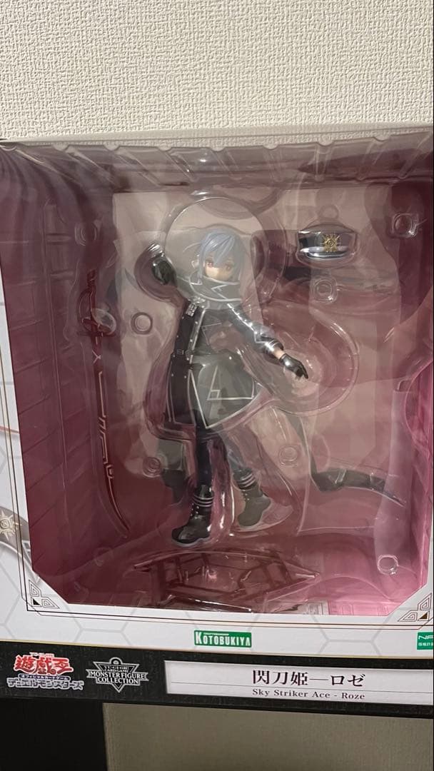 眷属様用出品【遊戯王】閃刀姫-ロゼ　フィギュア【中古品】