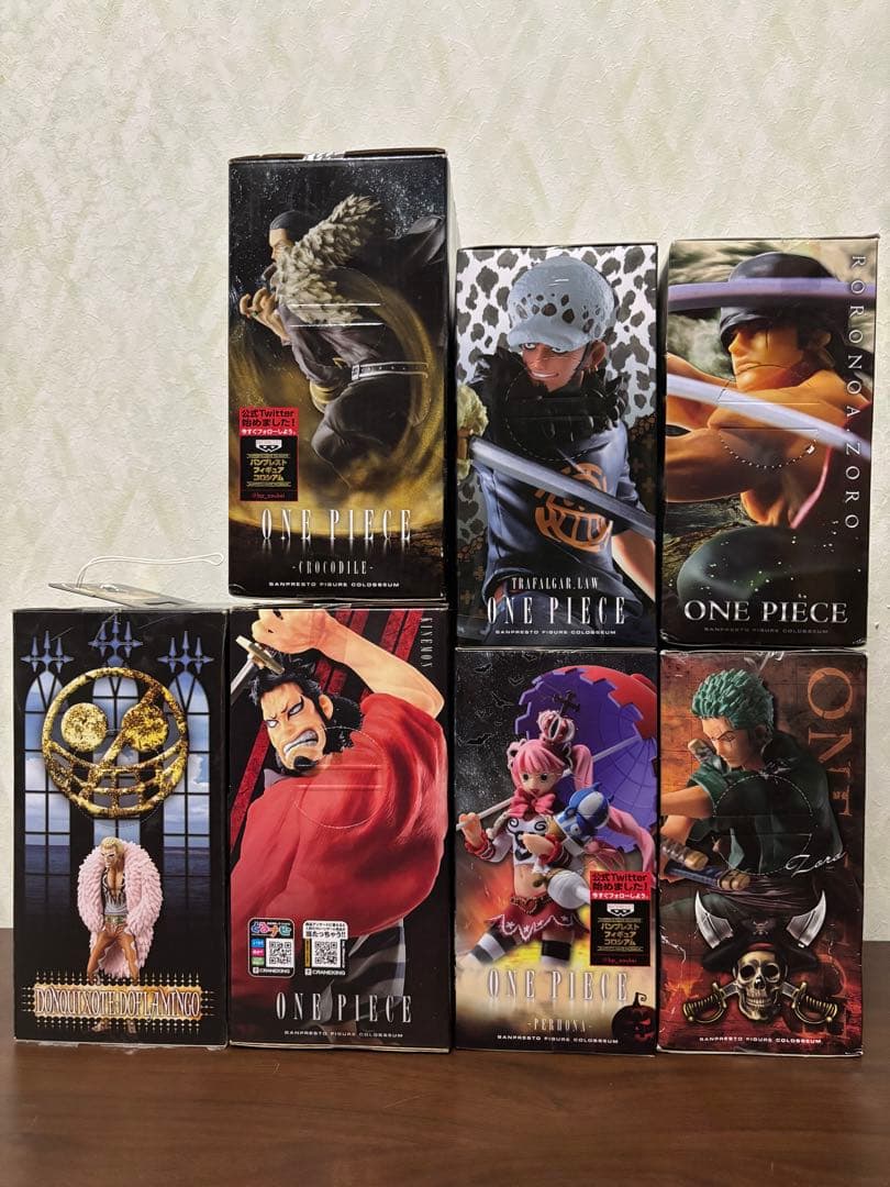 ワンピース フィギュア まとめ売り 7体