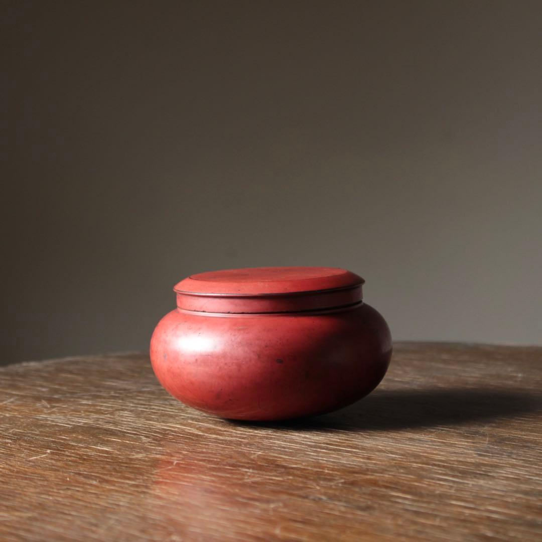 黒漆 薬壺 古美術 古道具 アンティーク