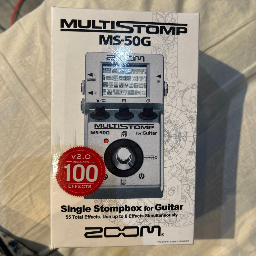 ZOOM MS-50G マルチエフェクター（箱あり）
