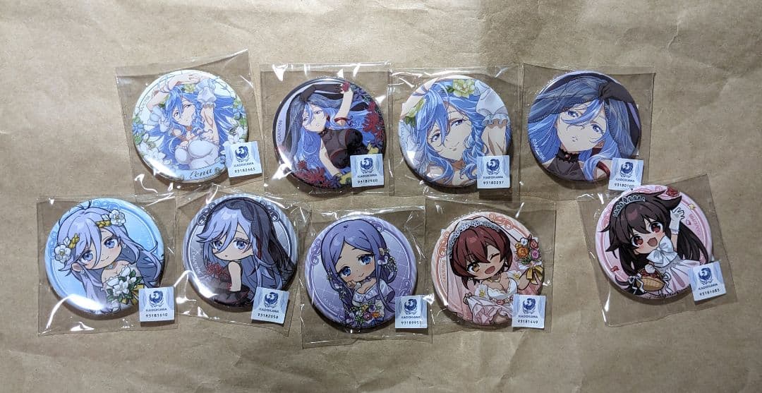 86 エイティシックス くじ引き堂 缶バッジ シン&レーナ 9個セット 86