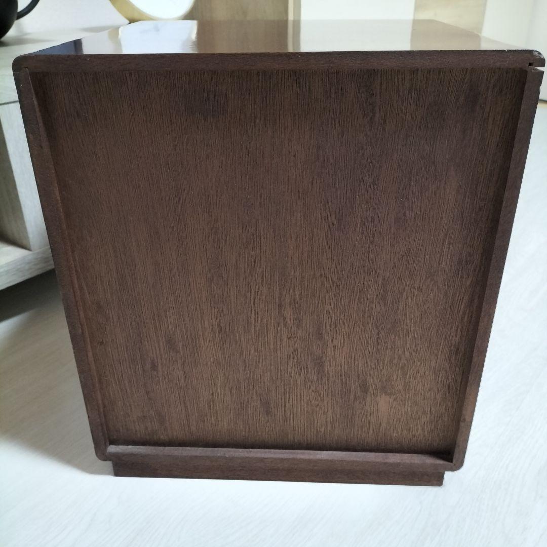 刺繍 木製チェスト 収納ケース 3段