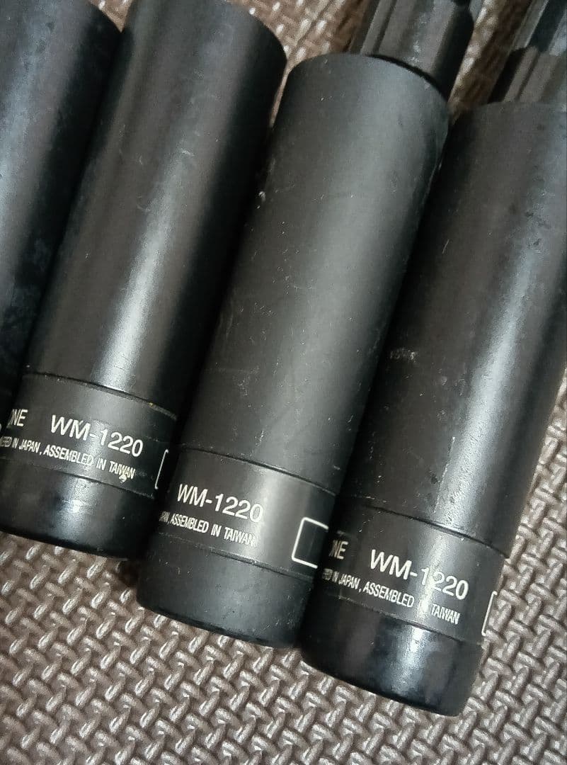 滝*様 TOA WM-1220 ワイヤレスマイク 4本セット ジャンク品