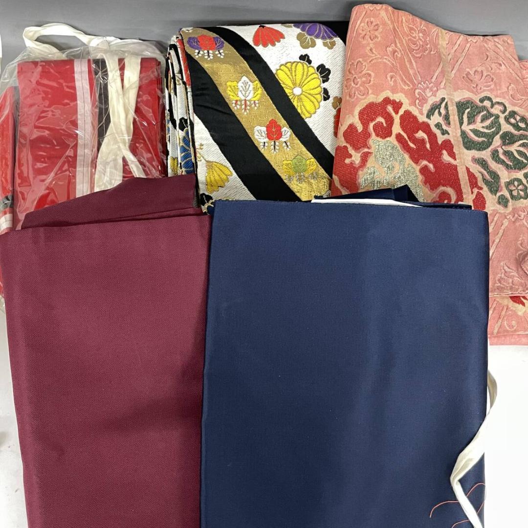 帯 まとめて 50点 半幅帯 角帯 細帯 子供帯 金彩 着物 和装 和服
