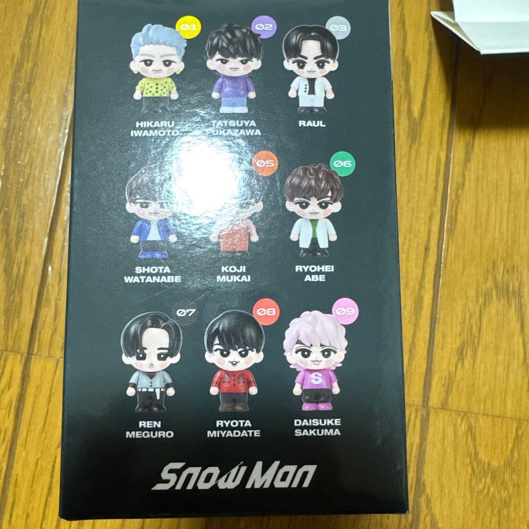 Snow Man ON 目黒蓮 すのチルソフビ クリアステッカー 新品未開封
