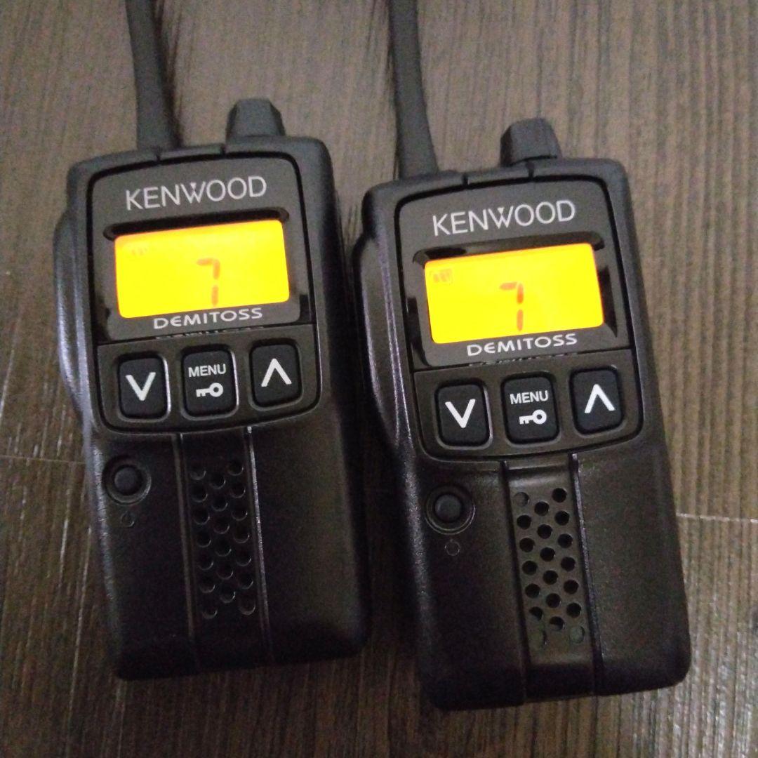 3台セット☆KENWOOD UBZ-EA20R 特定小電力トランシーバー
