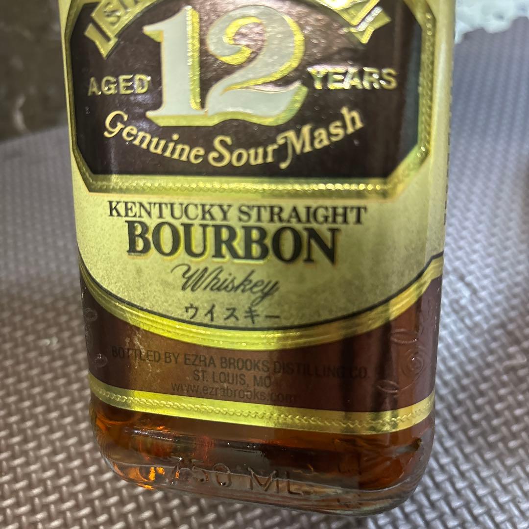 オールドエズラ12年 バーボンウイスキー 750ml 2本