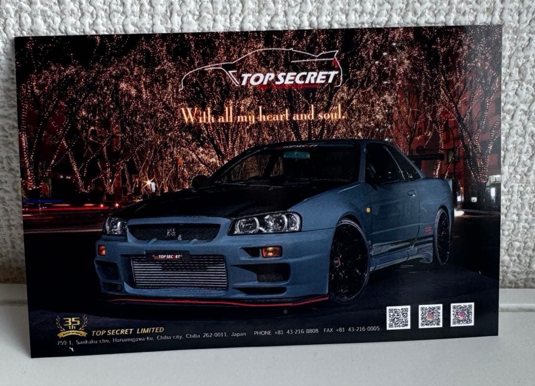 INNO64 限定品　GT-R R35 TOPSecret おまけ付き
