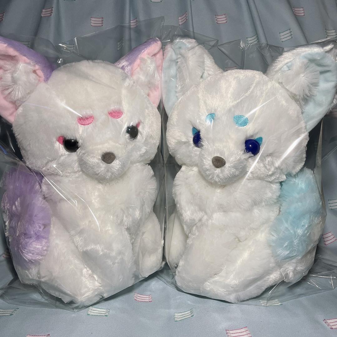 ラスト1【ちょコンとキツネ】ちょコンと九尾さま 狛狐 ウルトラBIG 4種セット