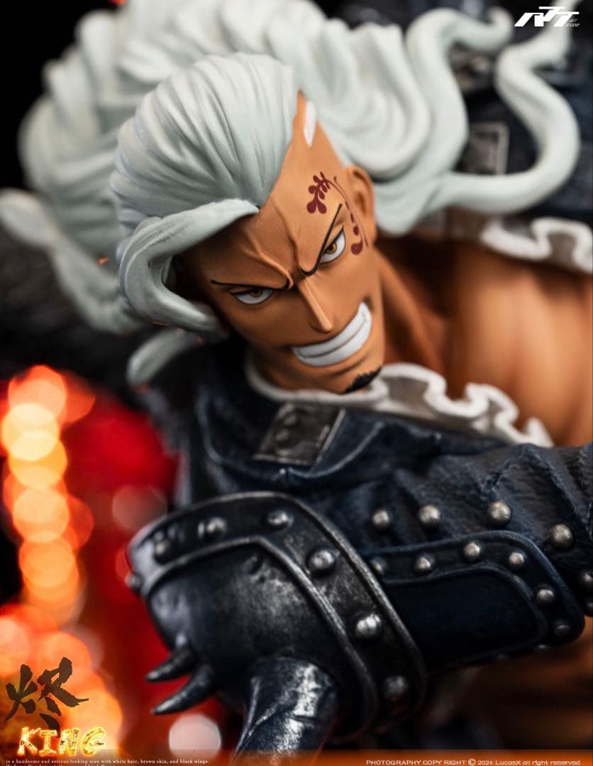 ワンピース キング ガレージキット ガレキ スタチュー①⑤