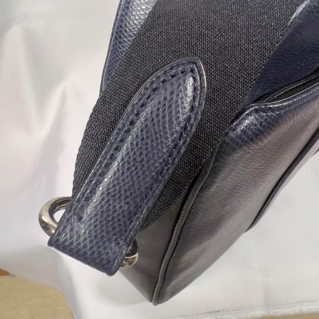 COACH ネイビー ビジネスバッグ