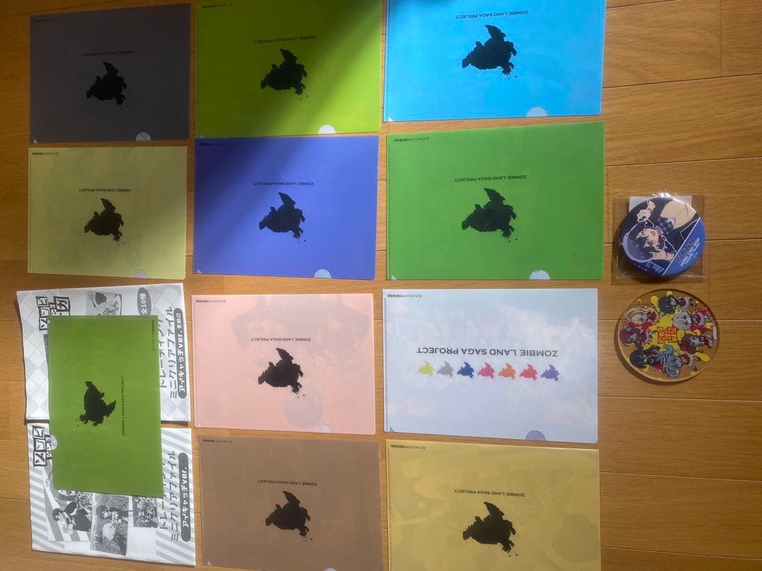 2019バスツアーコースター アイキャッチミニクリアファイル ゾンビ