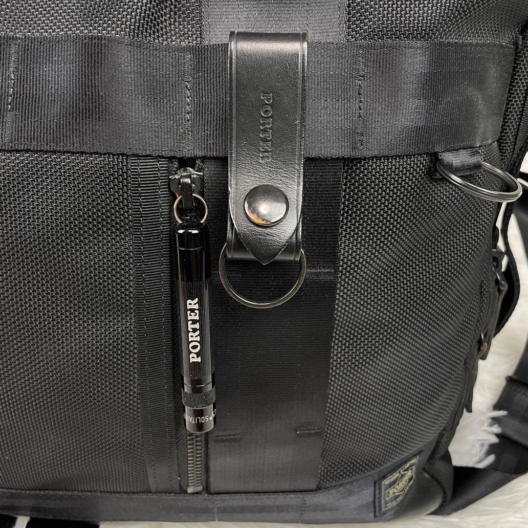 美品✨PORTER✨3WAY✨リュック✨ビジネスバッグ✨HEAT✨2層✨A4✨黒
