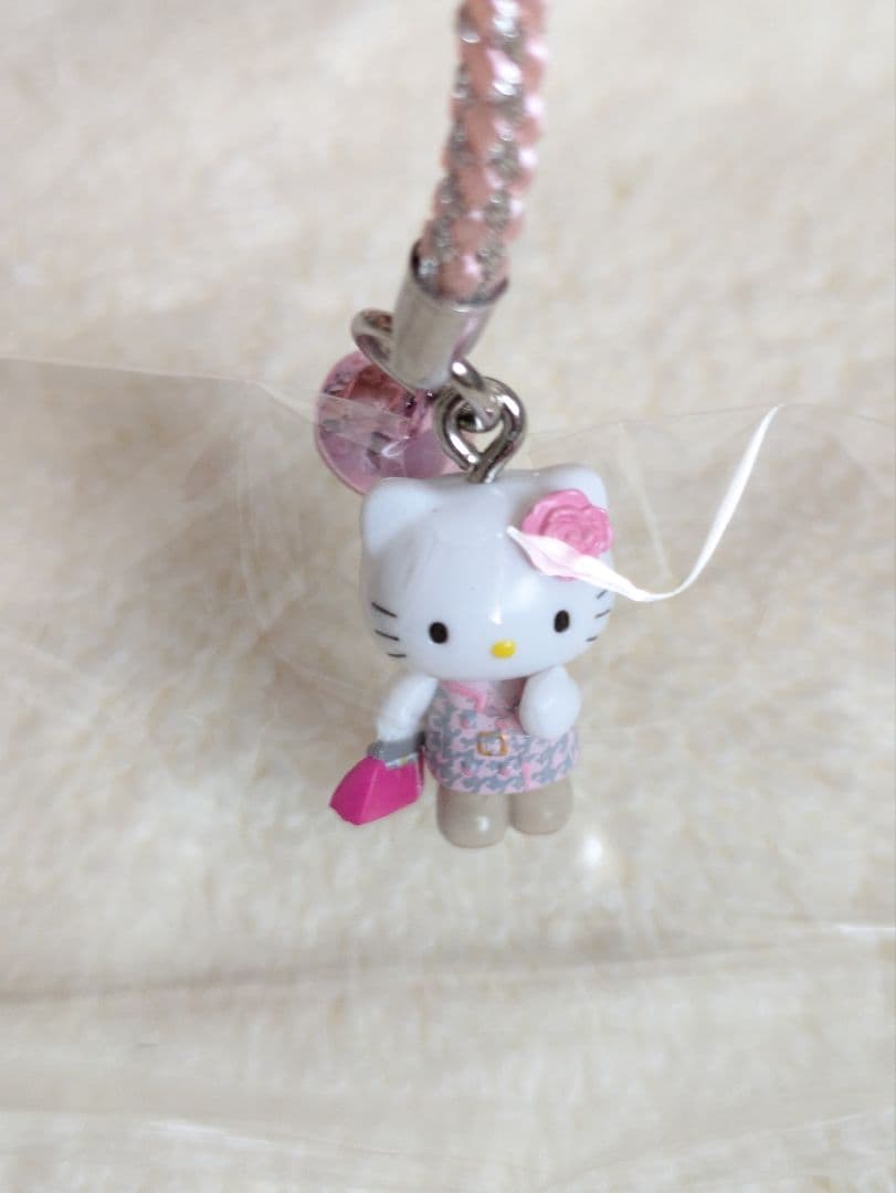 【ハローキティ】ご当地キティ　東京限定　原宿-表参道バージョン　ストラップ　根付